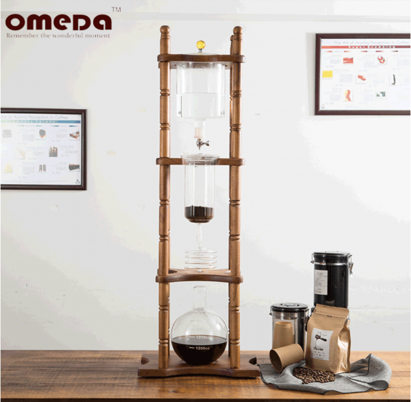 Tháp pha cà phê lạnh 4 tầng siêu lớn Cold Drip 25 cup 3600ml 5